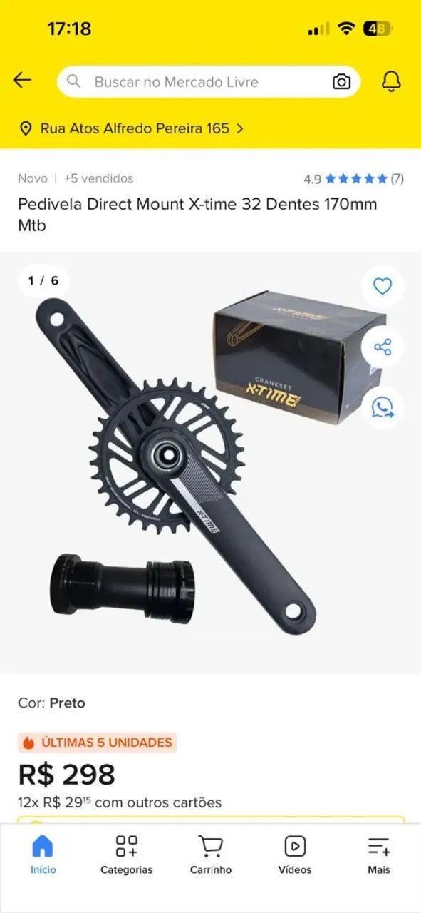 Bike aro 29 com NF - Foto 5