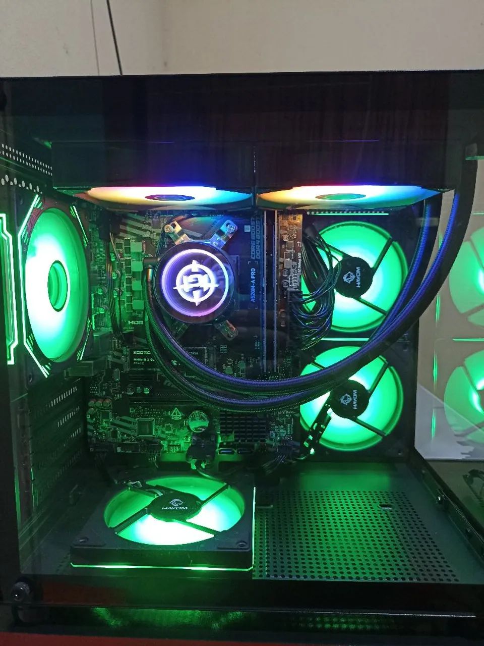 Vendo Pc gamer completo, com mesa e tudo! - Foto 4