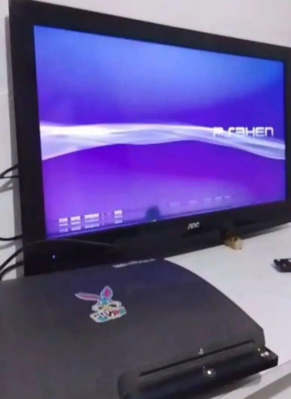 Vendo ps3 com programa hen não entrego