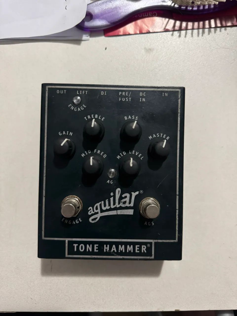 Pré-Amp Tone Hammer Aguilar  - Foto 5