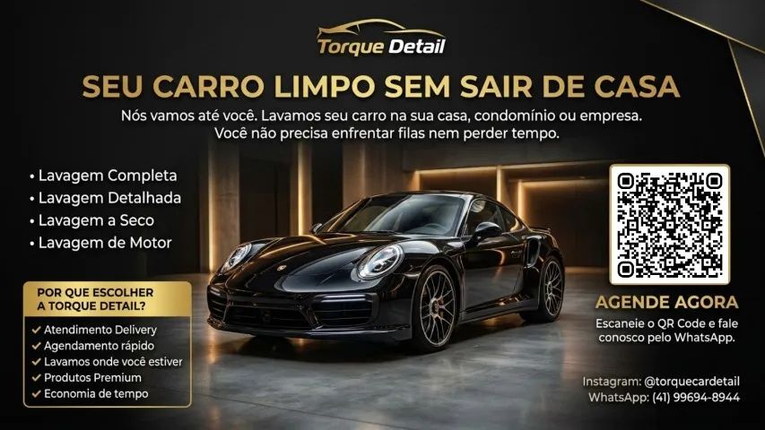 Lavagem de Carro em Casa - Curitiba - Buscamos e Devolvemos - Foto 2