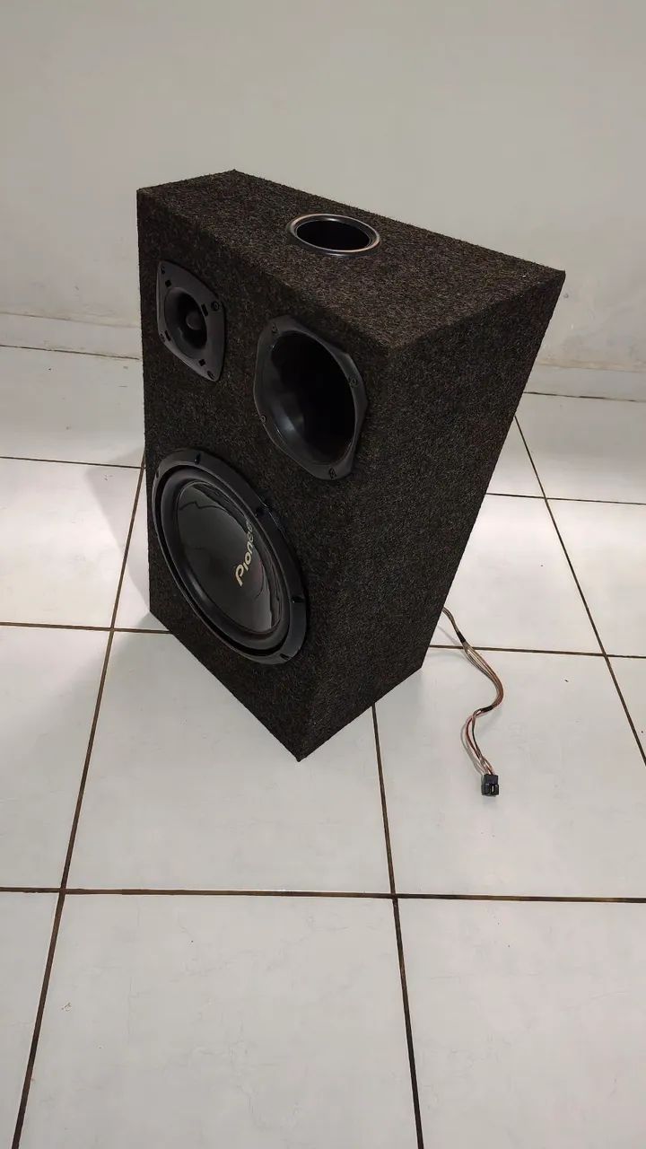 Caixa trio nova 