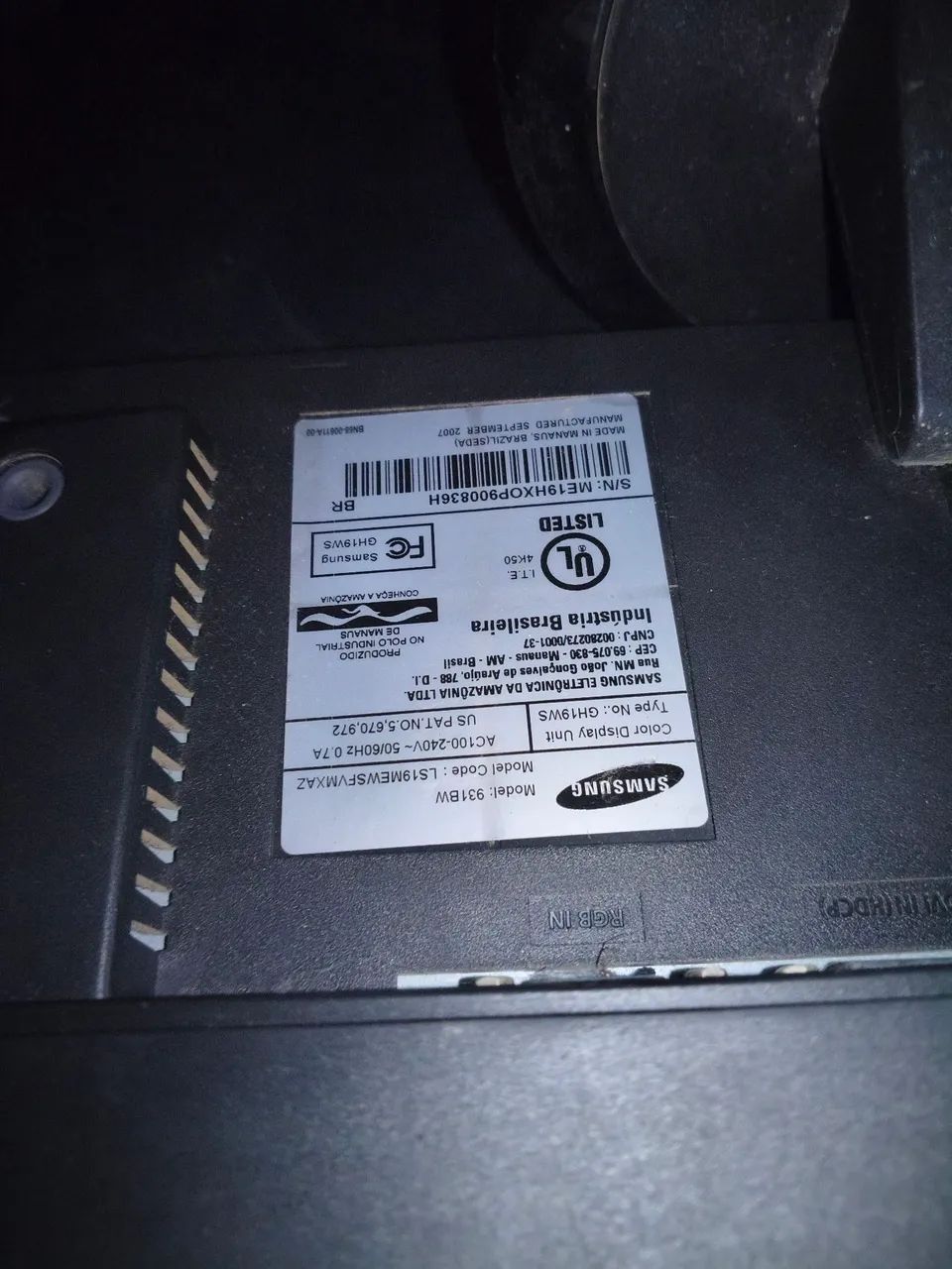 Monitor 19 polegadas em ótimo estado  - Foto 3