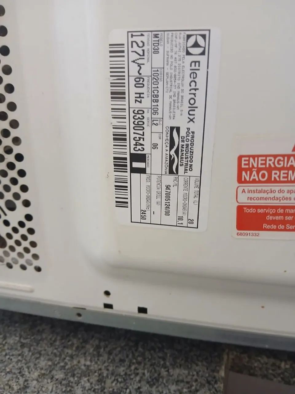 Micro-ondas Electrolux 20 l - Foto 4