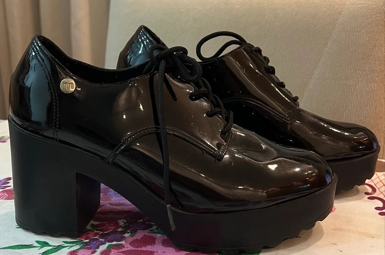 Sapato Oxford feminino Moleca - Foto 2