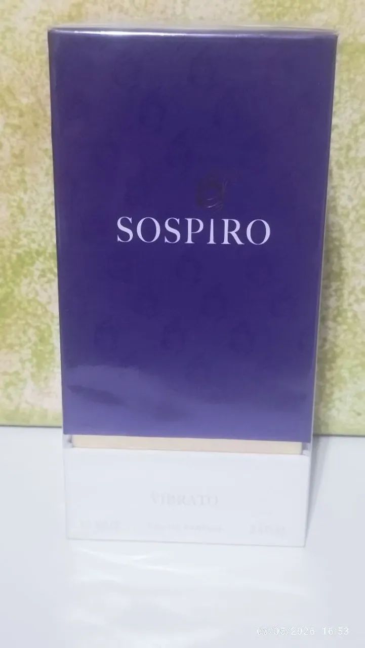 Perfume SOSPIRO VIBRATO 100ml Original Lacrado - Foto 4