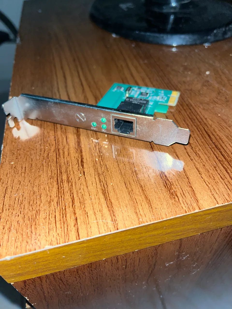 Placa de Rede Ethernet RJ45 PCI/PCIe Gigabit - Funcionando - Foto 3
