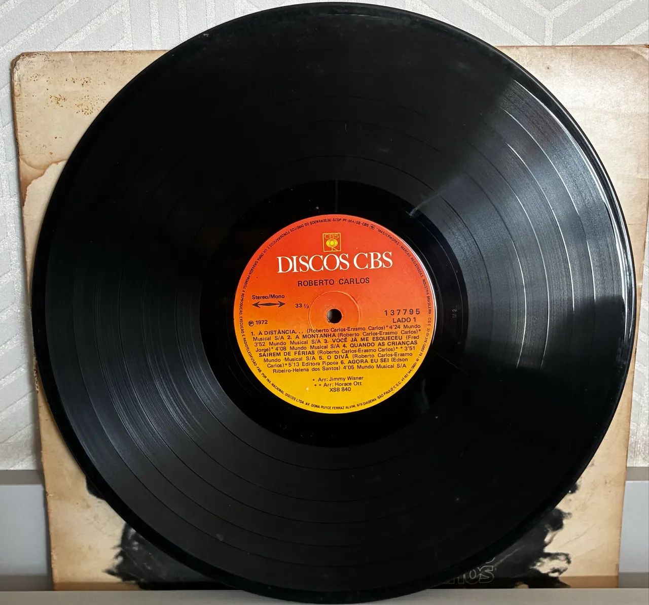 Disco de vinil Roberto Carlos 1974 - Foto 3