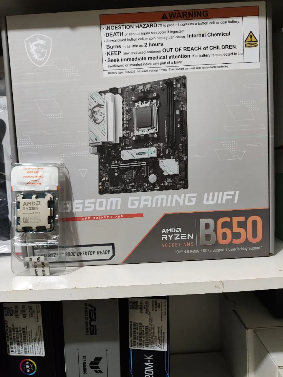 Kit Upgrade Gamer Z390-e Gamming Rog Strix + I7 + 16GB Ddr4