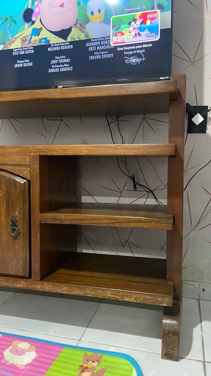 Rack de madeira maciça  - Foto 3