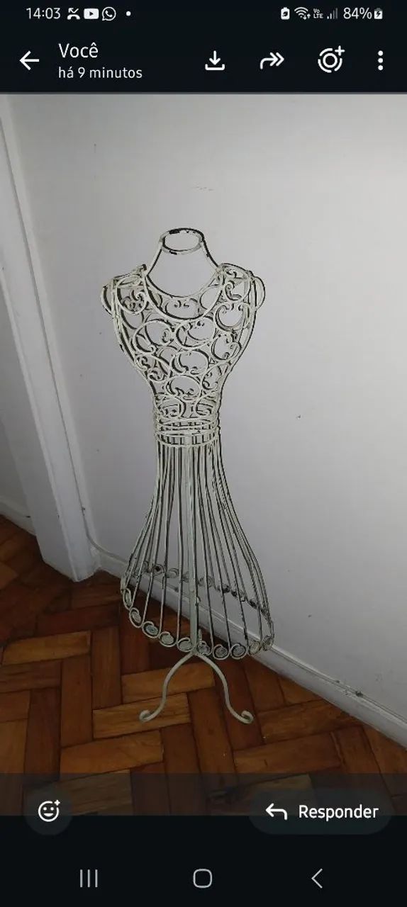 MANEQUIM DELICADO PARA DECORAÇÃO - Foto 2