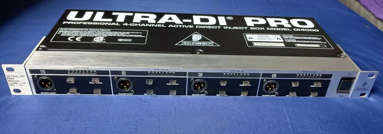 Direct Box Behringer Ultra DI Pro DI-4000