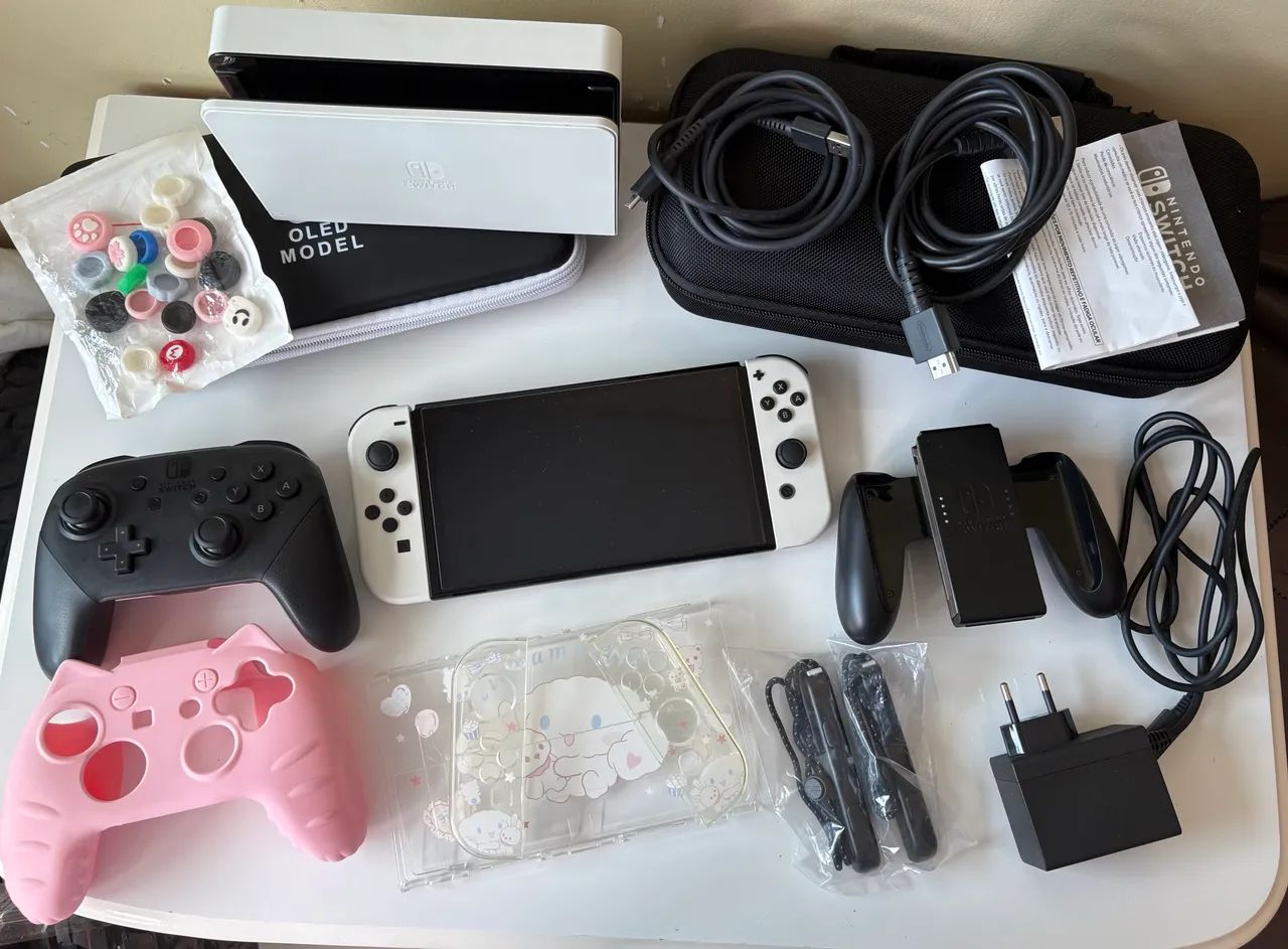 NINTENDO SWITCH OLED BRANCO