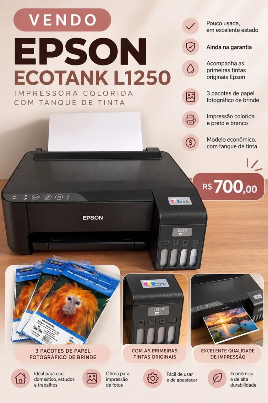 Vende-se impressora  - Foto 3