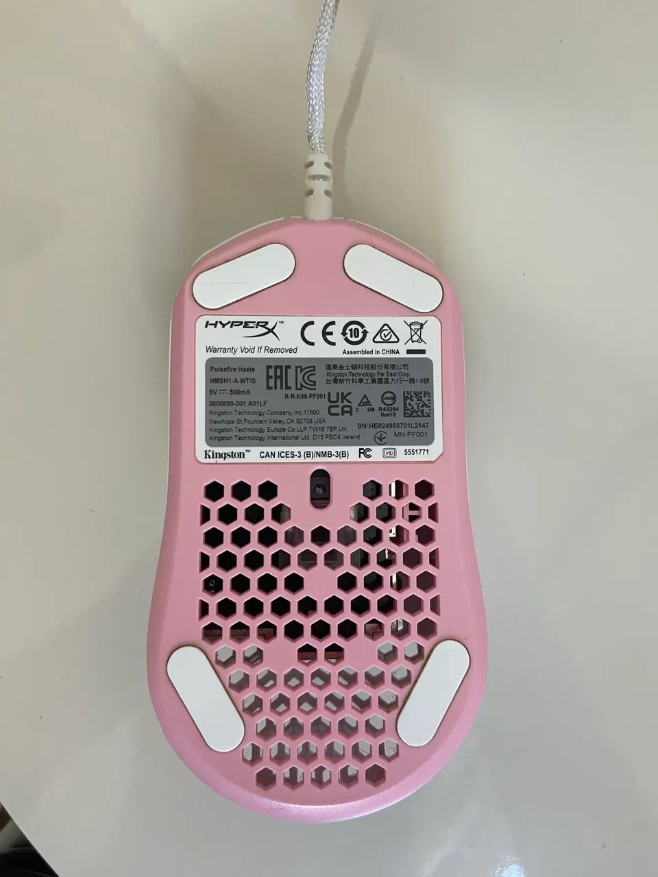 Mouse Gamer HyperX Pulsefire Haste - Foto 5