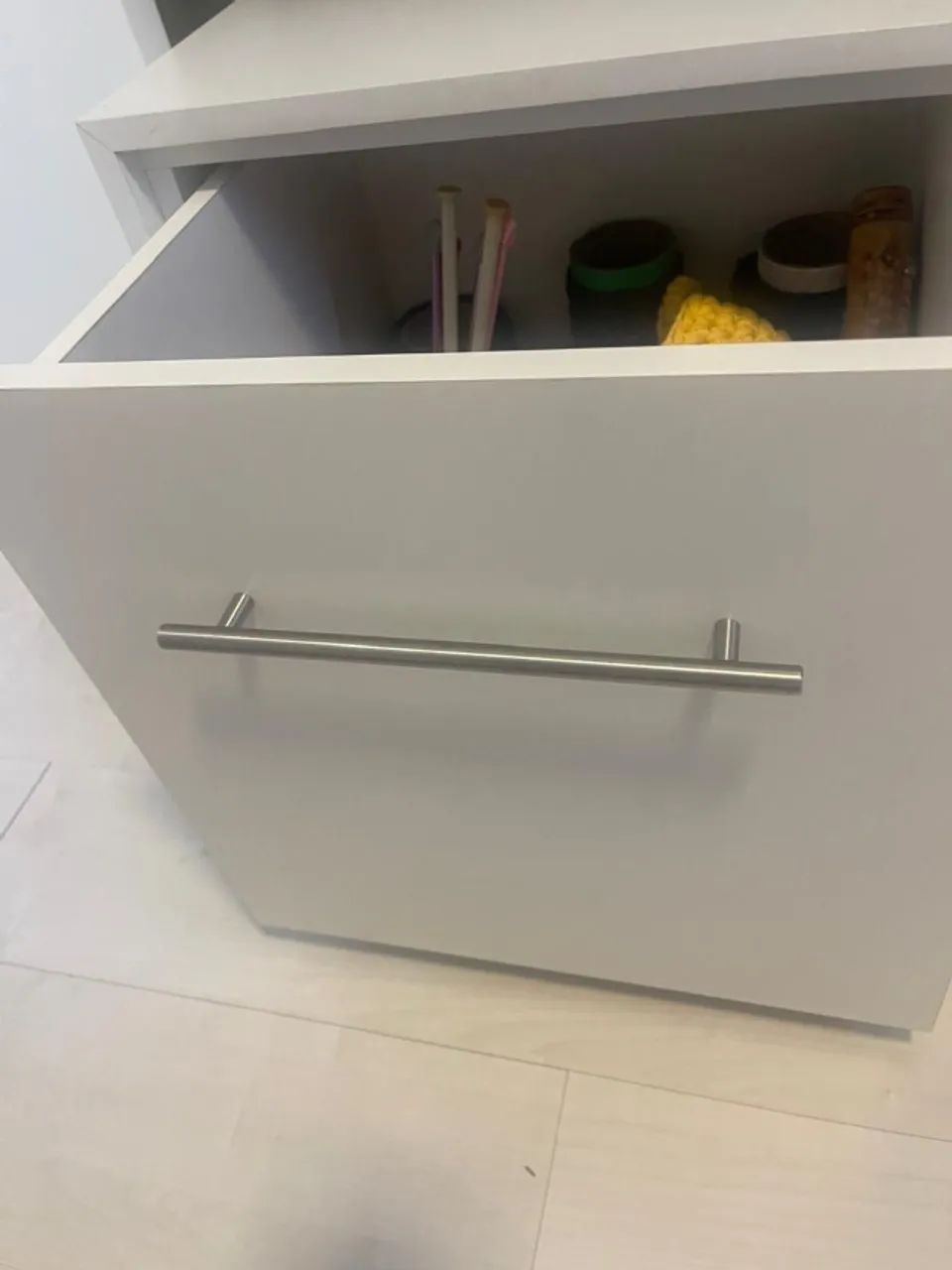 BANCADA DE APOIO EM MDF BRANCO - Foto 3
