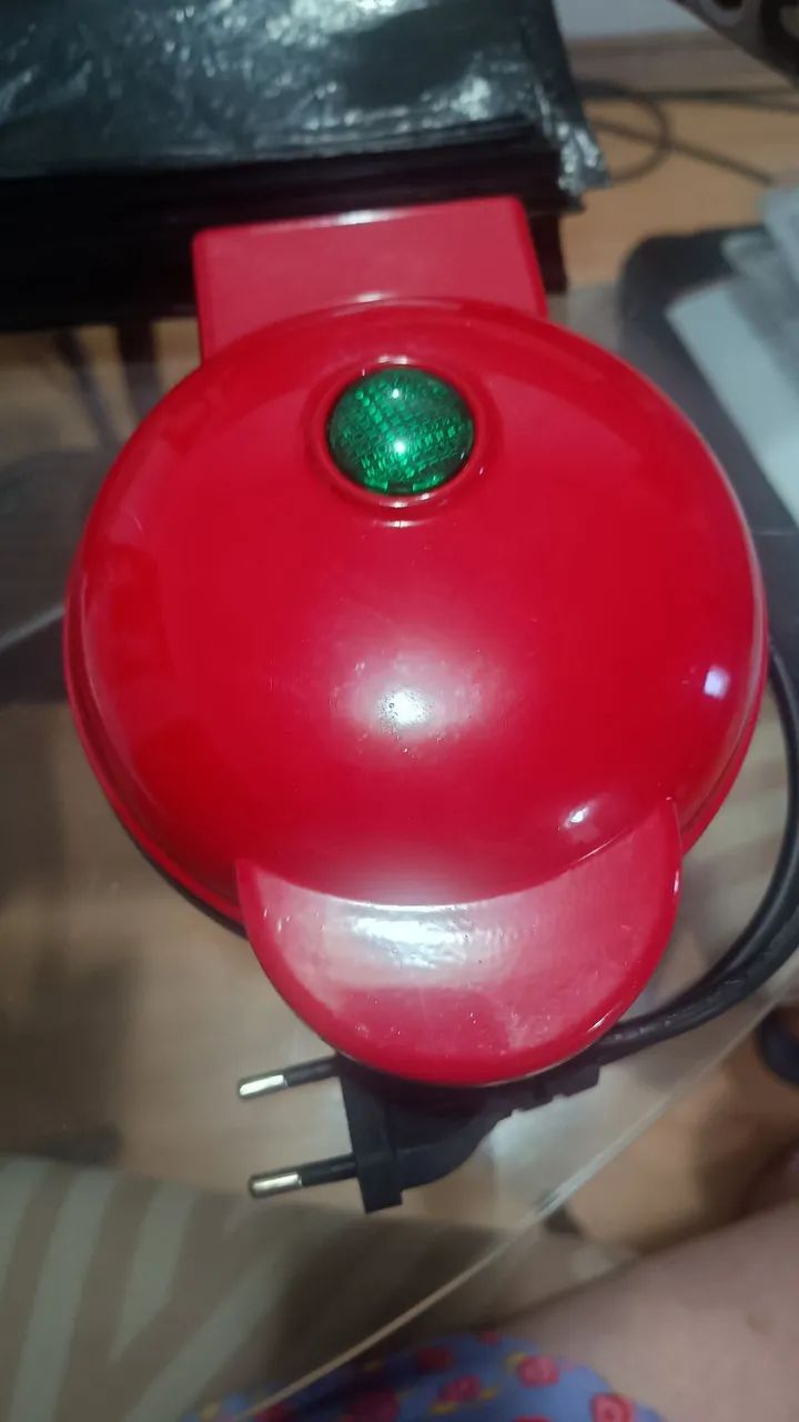 Mini waffer coração  - Foto 2