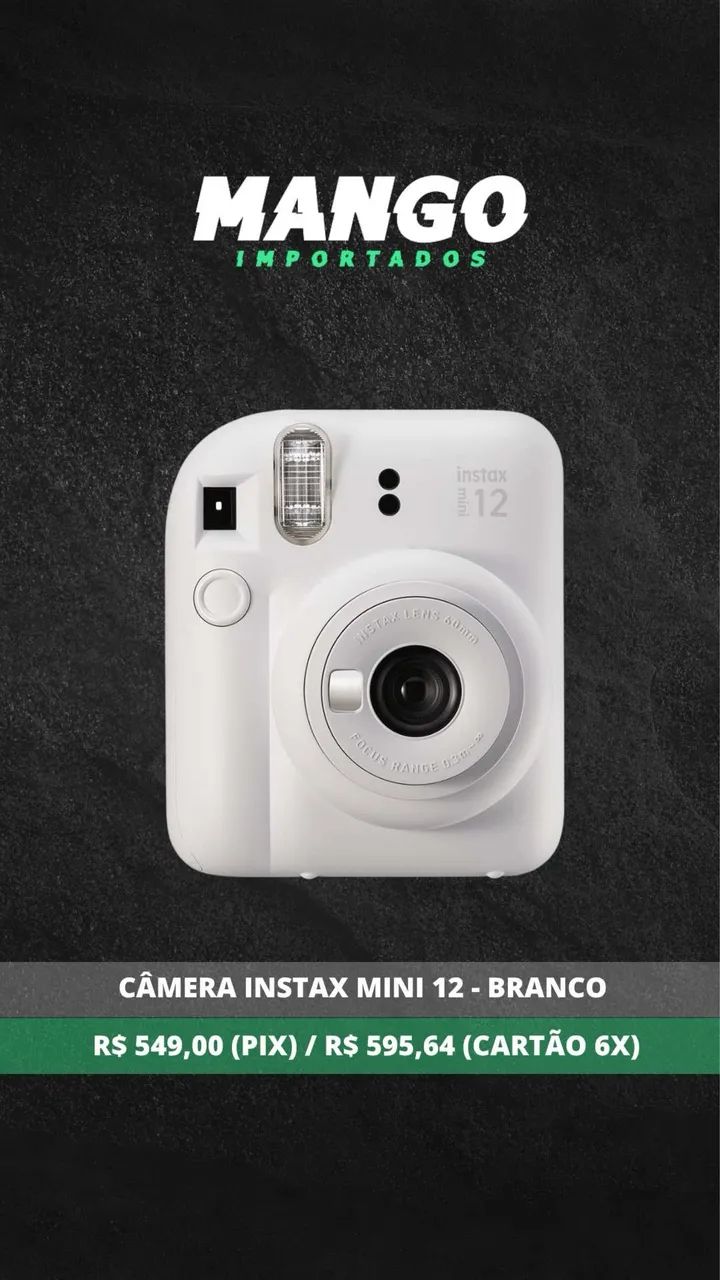 Câmera Instax Mini 12 - Branco  - Foto 4