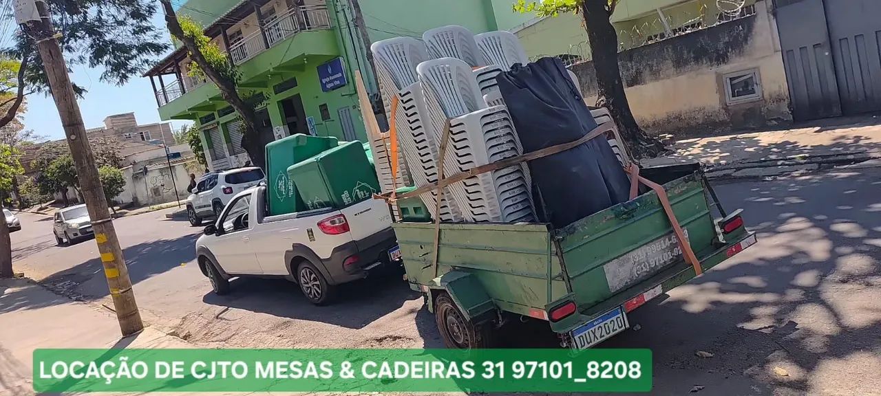AAluguel de CJTO Mesas e Cadeiras / Tendas