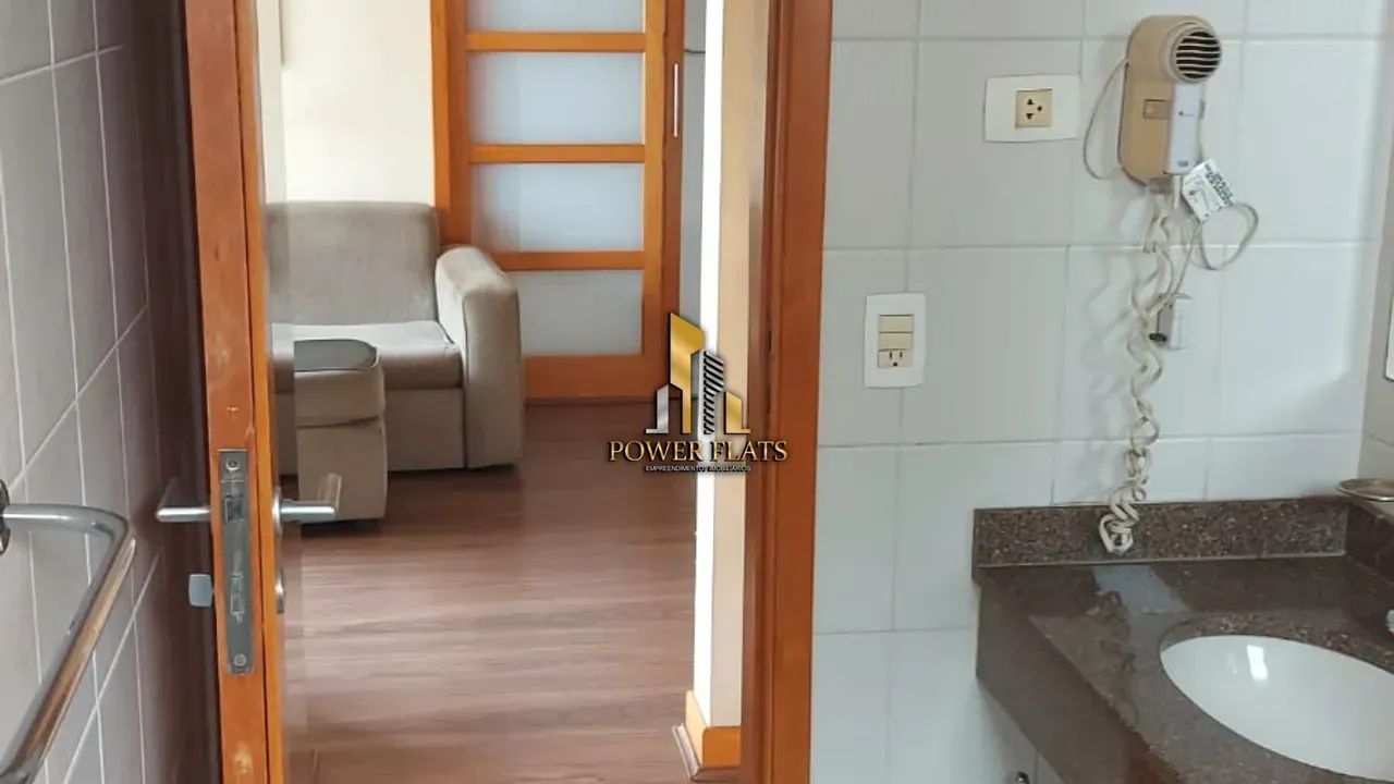Studio mobiliado 1 dormitório 46m² com 1 vaga para alugar em Moema próximo ao Metrô Eucali - Foto 3