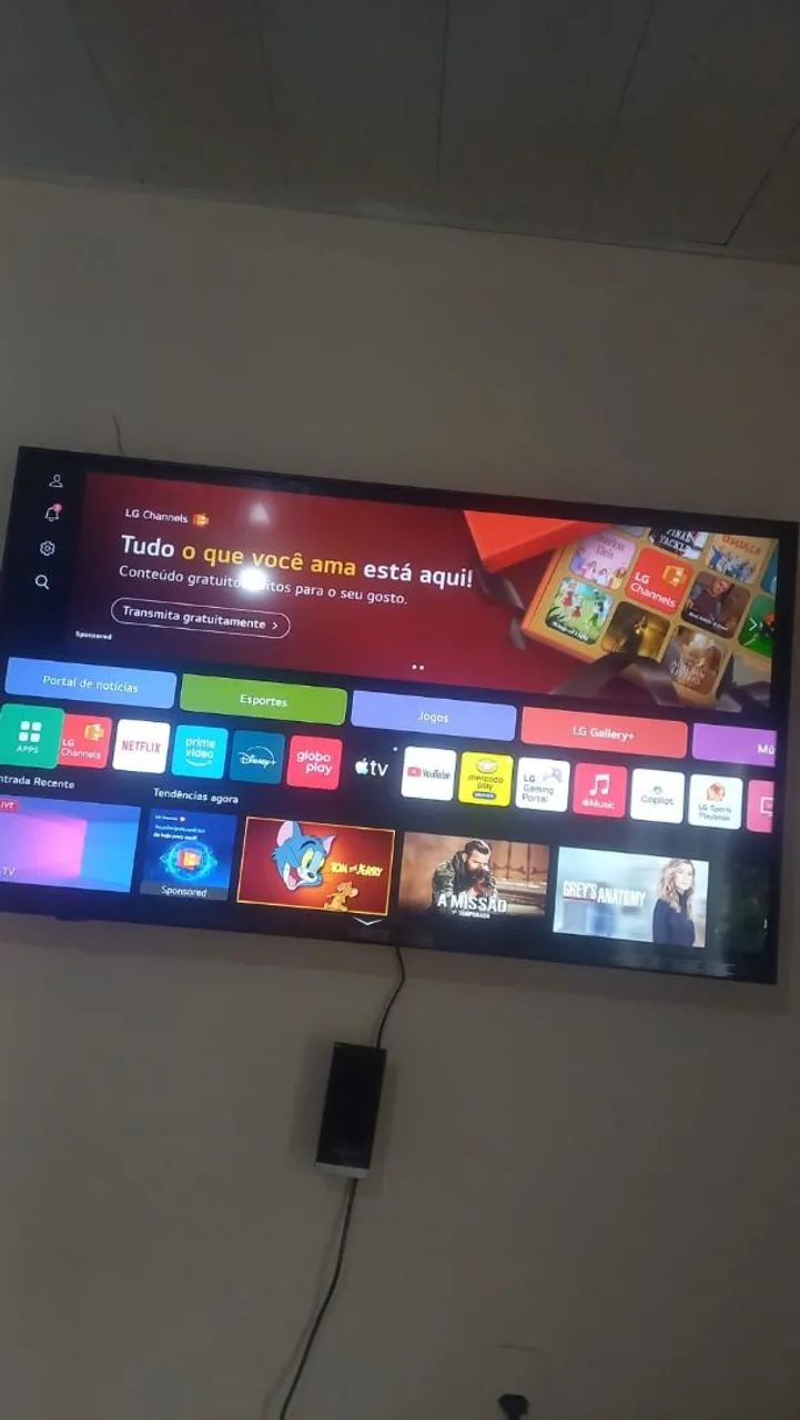 Tv LG 43 POLEGADAS 2 meses de uso 