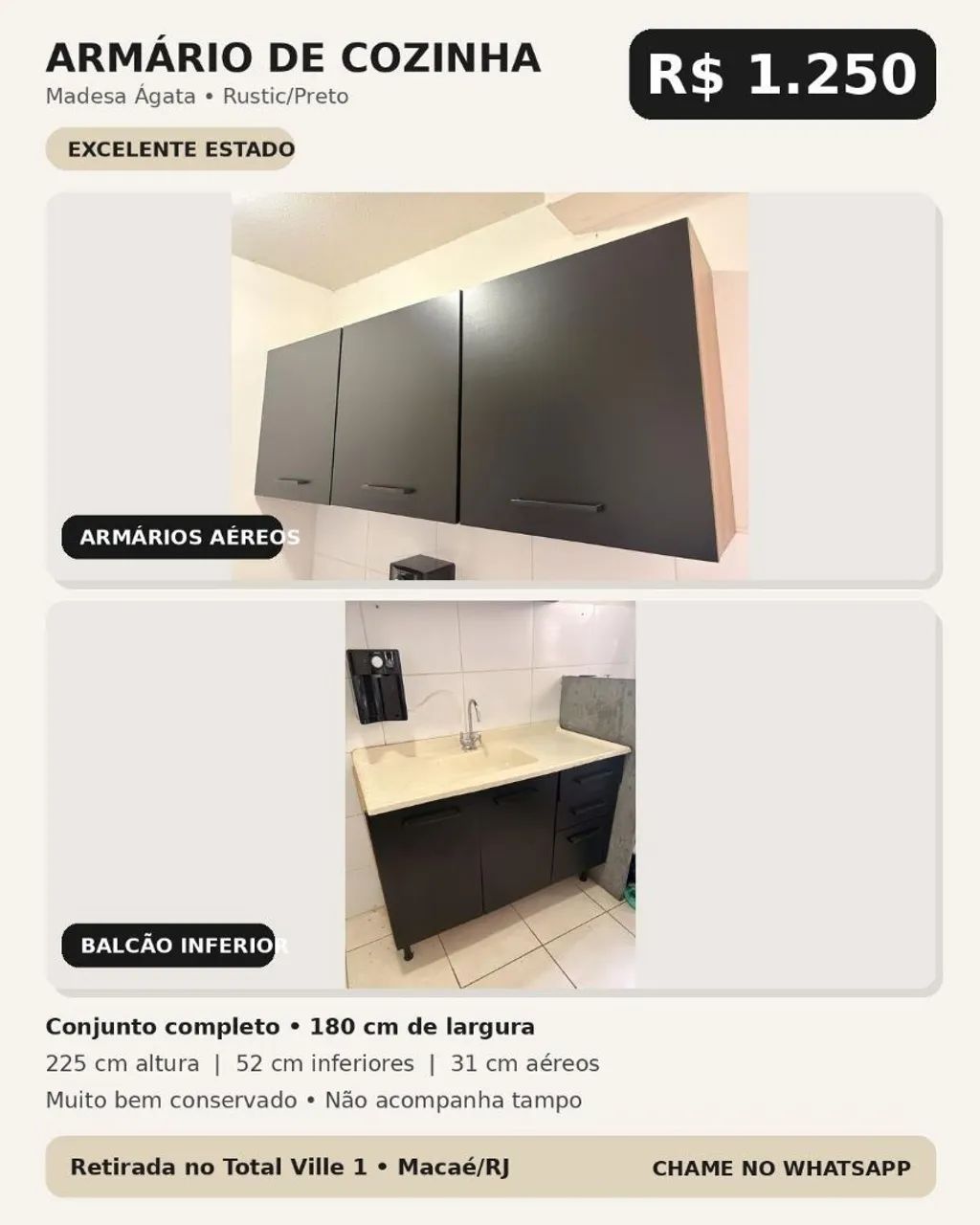 Armário de cozinha 