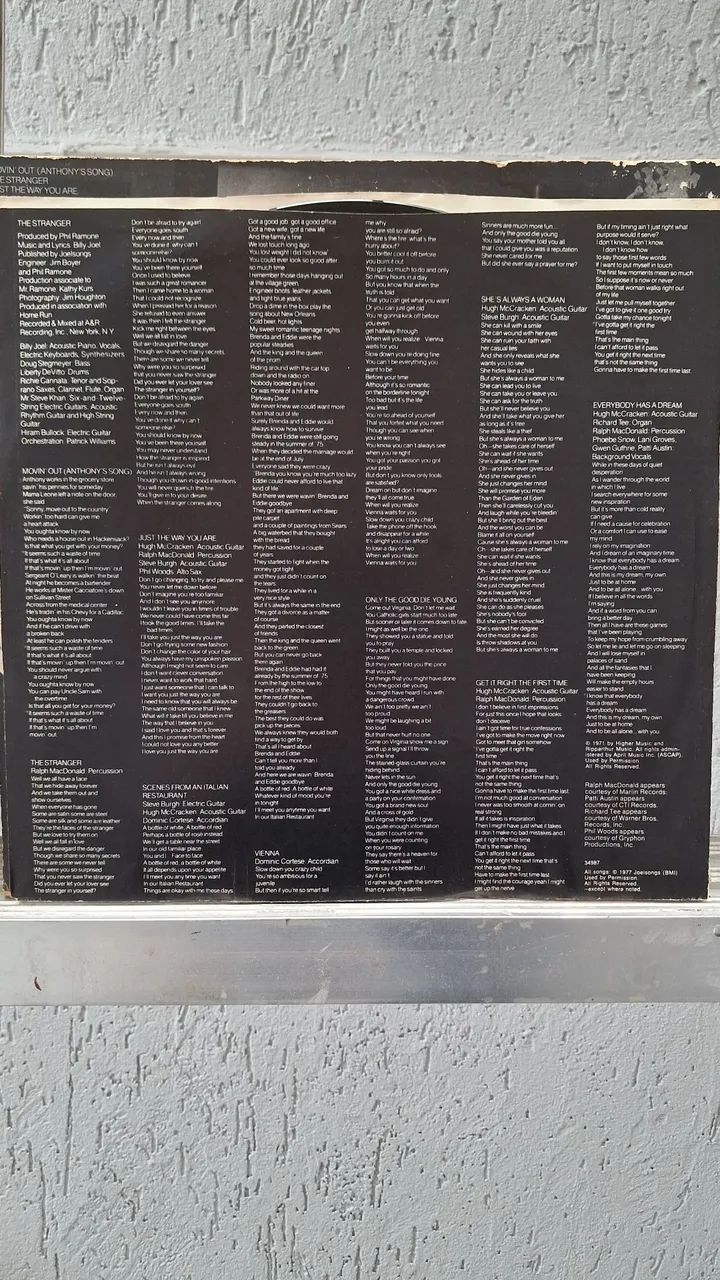 Vinil Billy Joel (prensado EUA) - Foto 4
