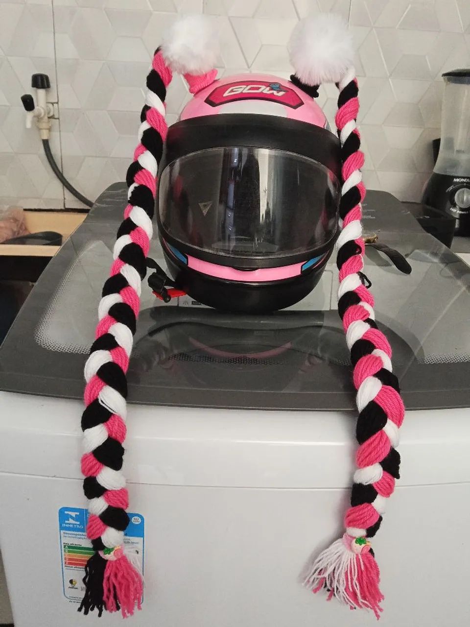 Trança pra capacete - Foto 4