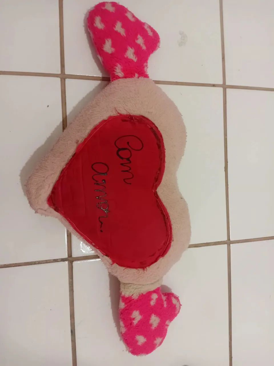Vendo pelúcias de coração 
