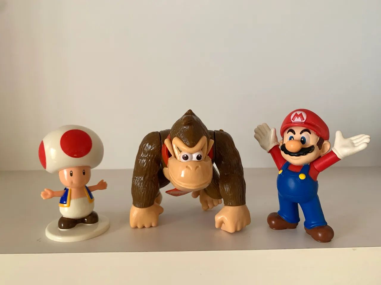 Coleção super mario, toad e donkey kong