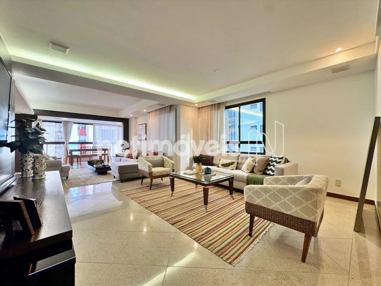 04 quartos transformado em 03 180m²; com vista pro mar e sol da manhã - Foto 4