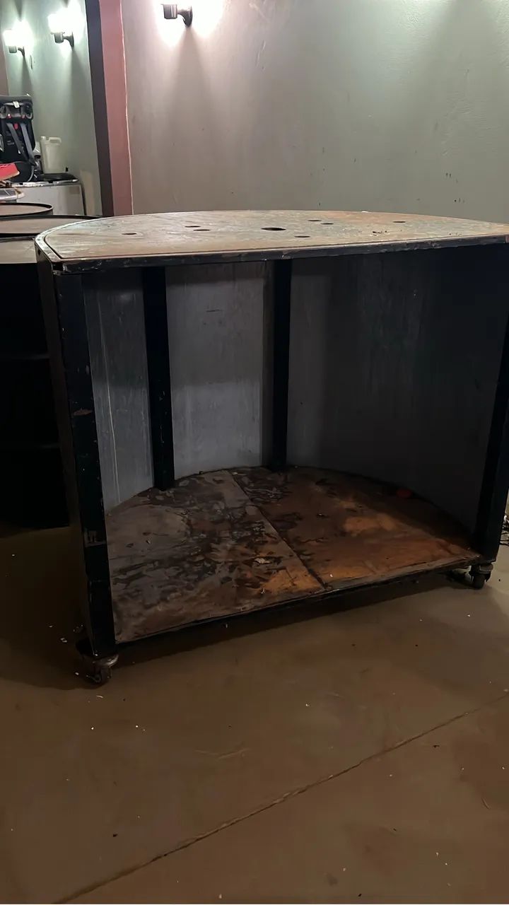 Balcão inox com Tampo de Granito, reforçado com Rodízio resistente - Foto 2