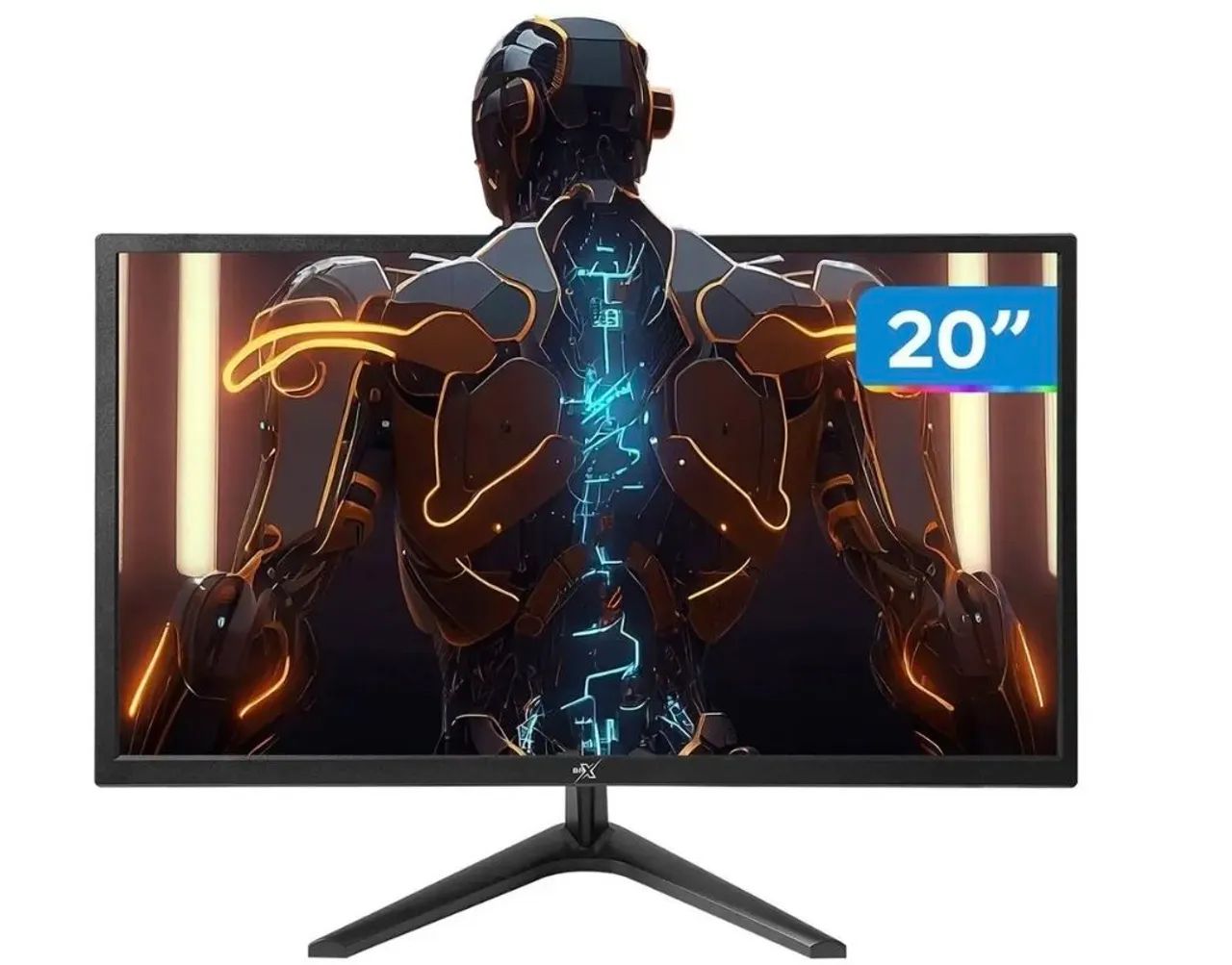 Monitor 20" LED 75Hz 5ms BRX Office Widescreen HDMI e VGA
