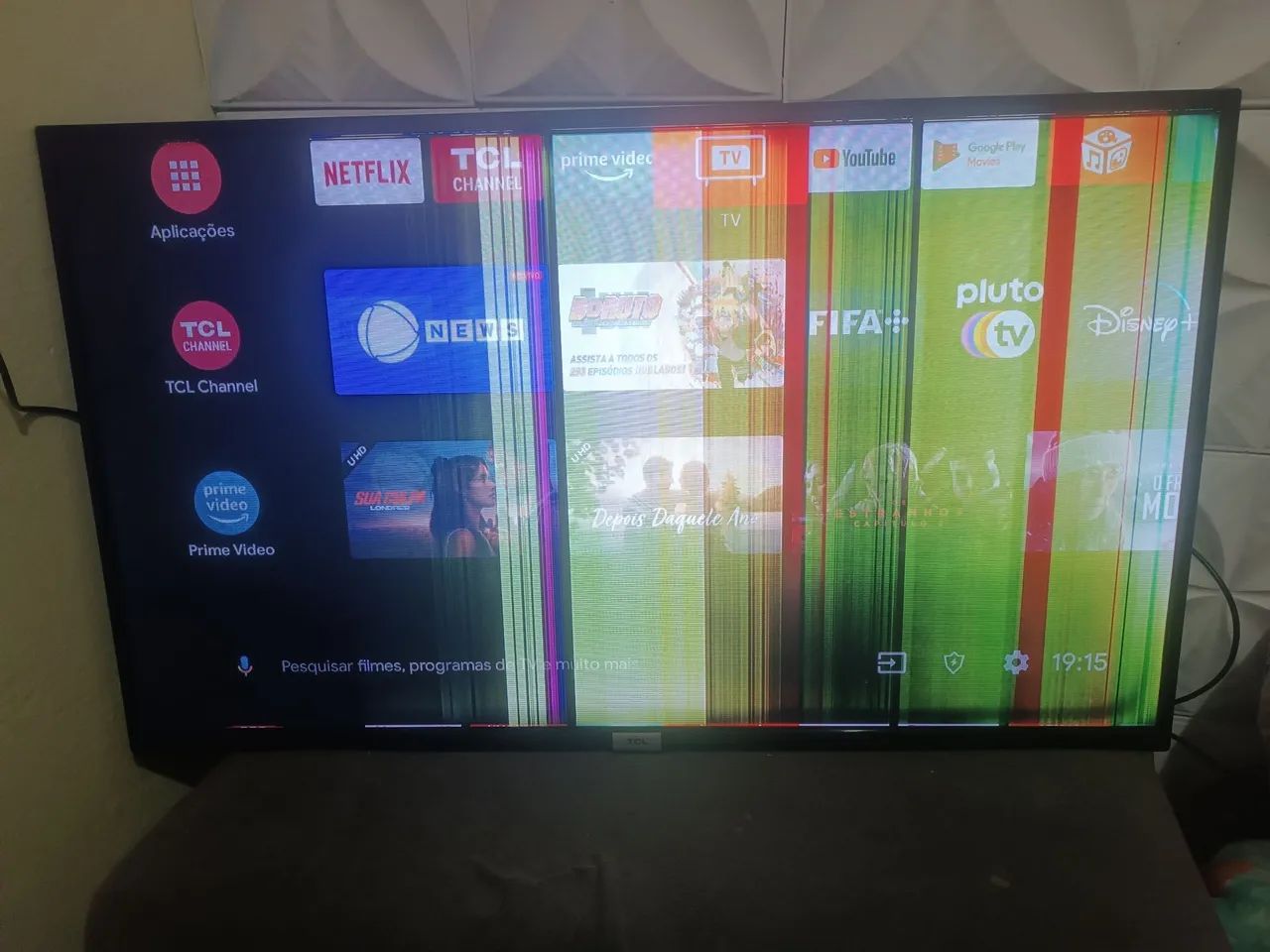 Tv TCL 43 polegadas com defeito  - Foto 2