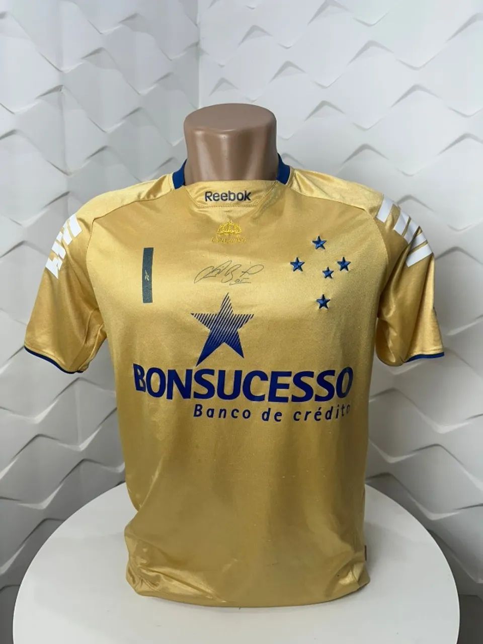 Camisa Cruzeiro Original 2009 Goleiro Fábio Dourada