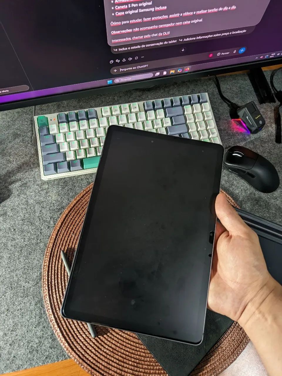 Samsung Galaxy Tab S9 FE 128 GB - Usado - Foto 2