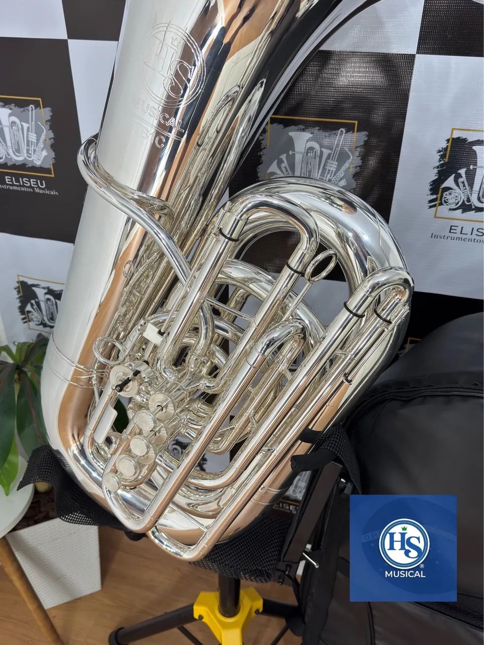 Tuba HSTB1 Cc Prata 5/4 - Foto 4