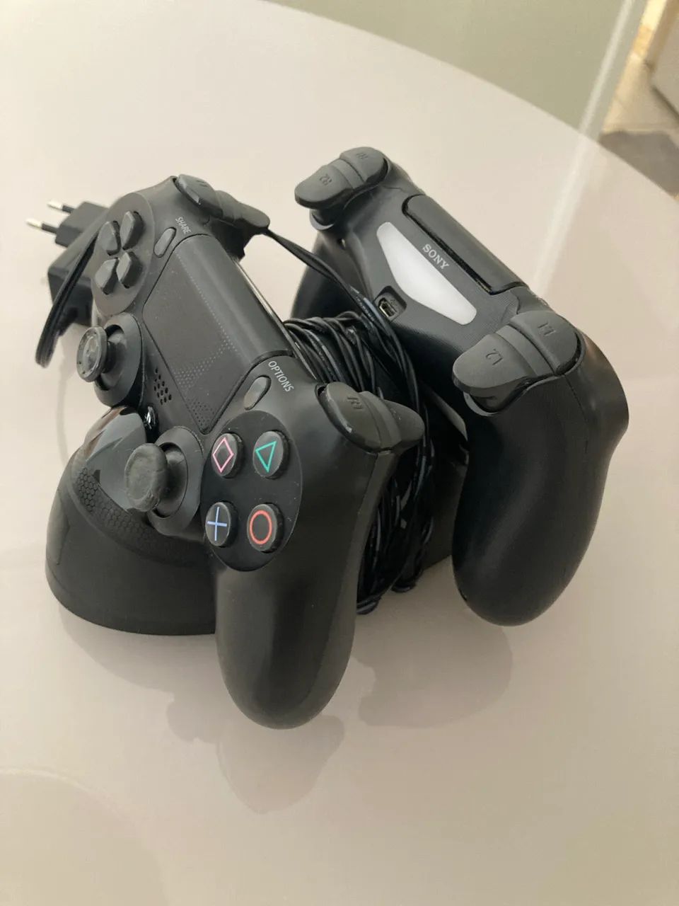 Controle e carregador para PS4 - Foto 4
