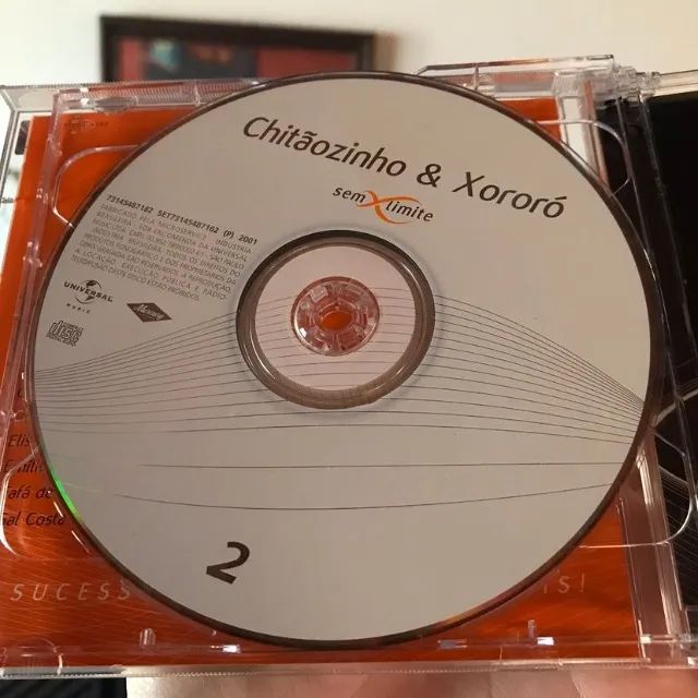 Cd Duplo - Chitãozinho e Xororó - Sem Limite - Foto 4