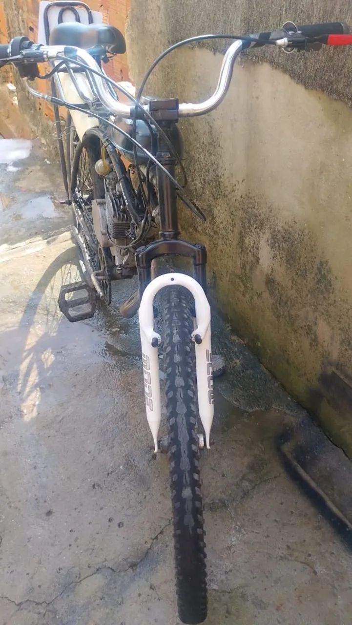 Bicicleta motorizada 80cc  - Foto 4