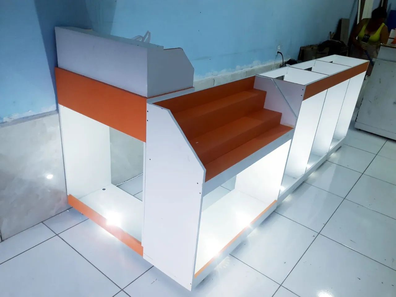 Balcões de conveniência e loja com caixa com vitrine personalizado fabricamos diversos - Foto 4