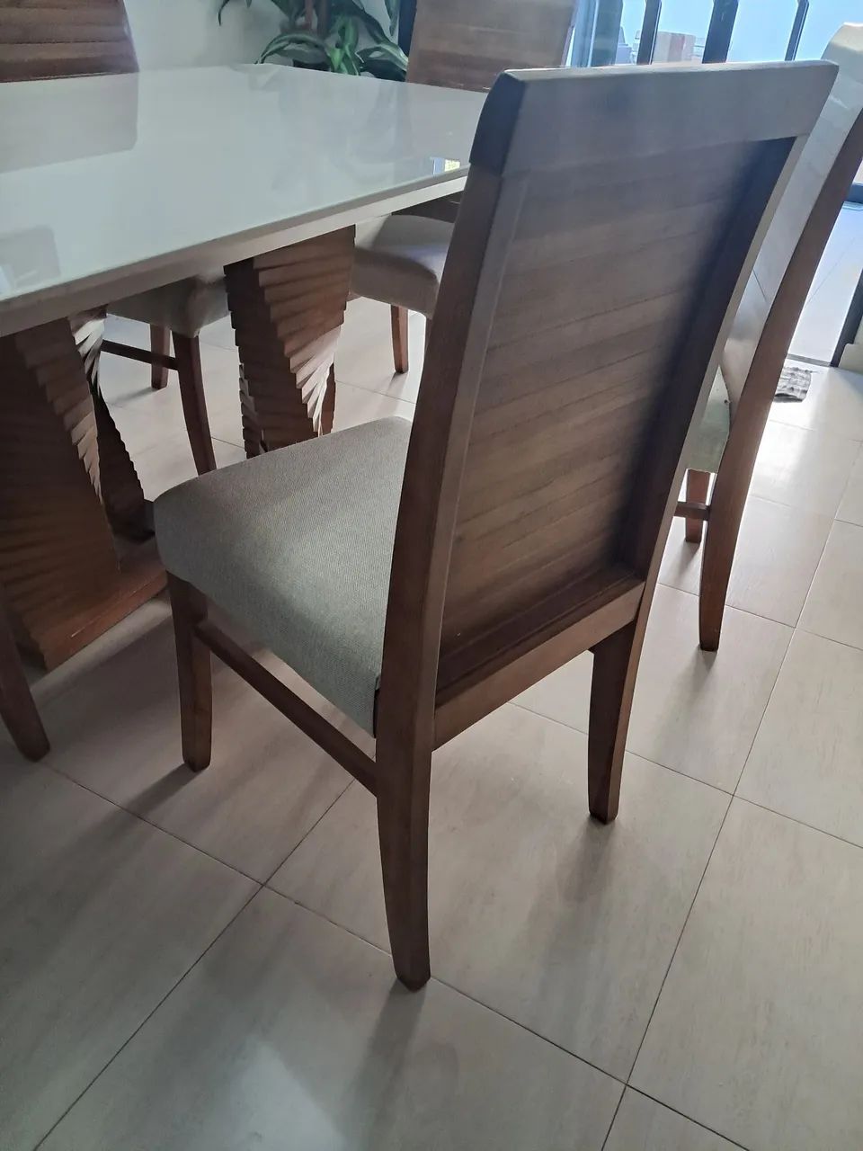 Mesa de Jantar 6 cadeira 1,00 x 1,80 - Foto 4
