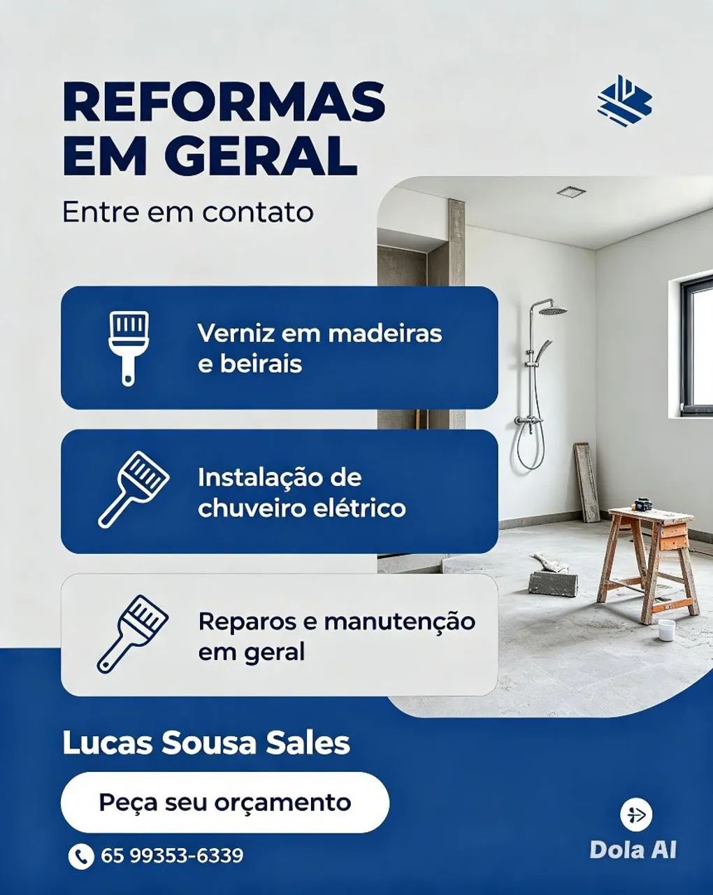 Serviços em gerais e reformas 