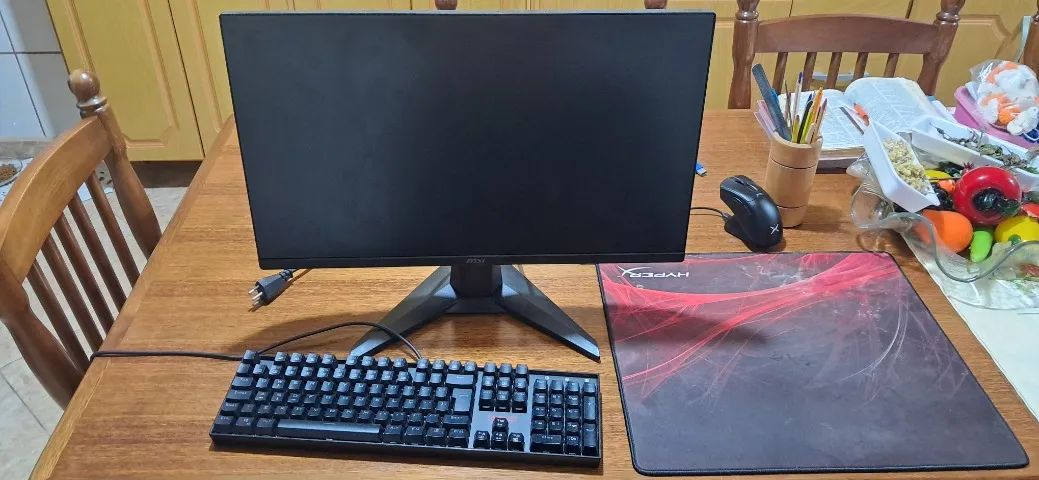Monitor Gamer, Teclado Gamer e Mouse Gamer