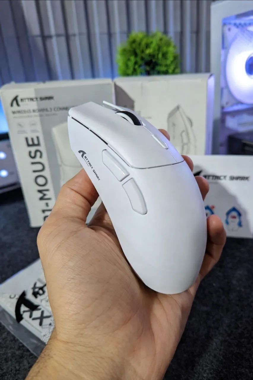 MOUSE R1 SHARK ATTACK - ENTREGA GRÁTIS - Foto 5