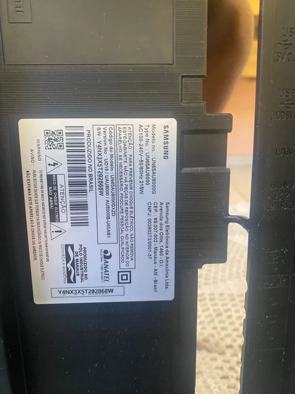 Placa fonte Tv Samsung Un65Au8000g - Foto 3