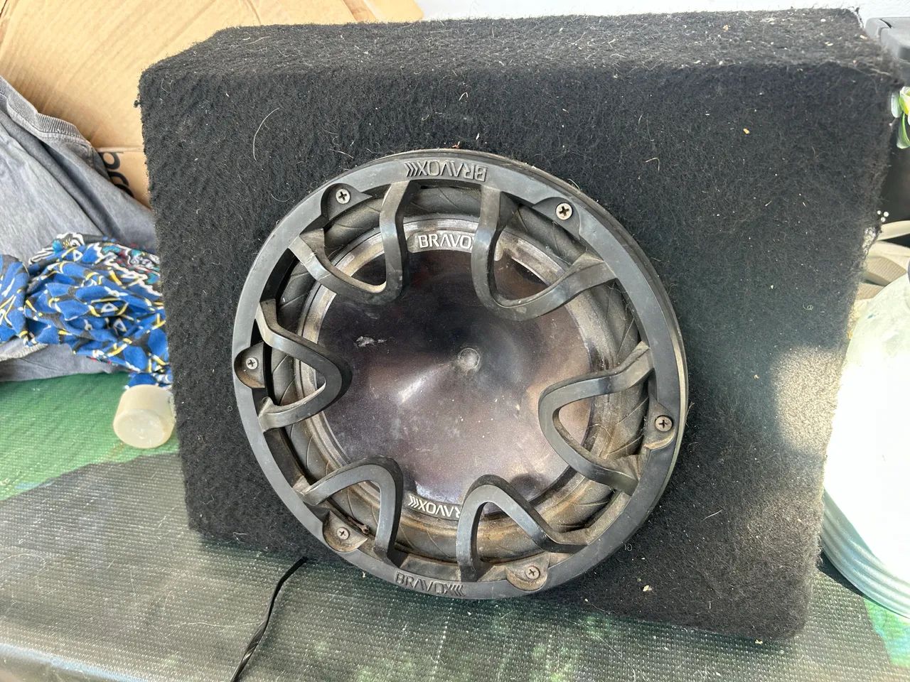 VENDE-SE SUB 10 POLEGADAS BRAVOX PREMIUM 4+4 BOBINA DUPLA com módulo corzus  - Foto 2