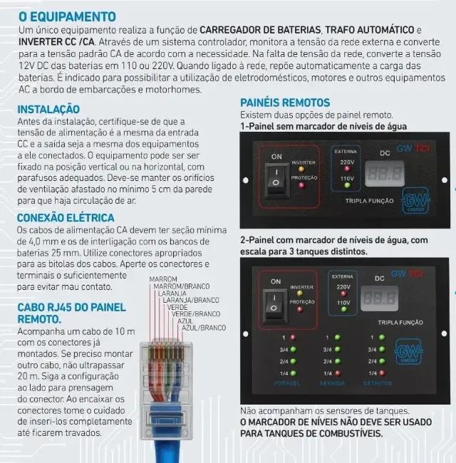 CARREGADOR INVERSOR GW4.000 - Foto 2