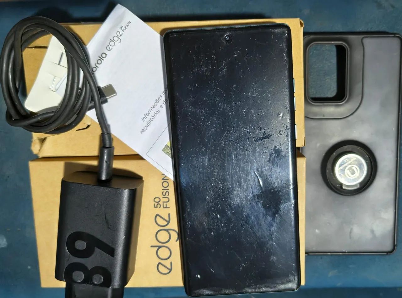 Motorola Edge 50 fusion; todo original com NF e acessórios. - Foto 2