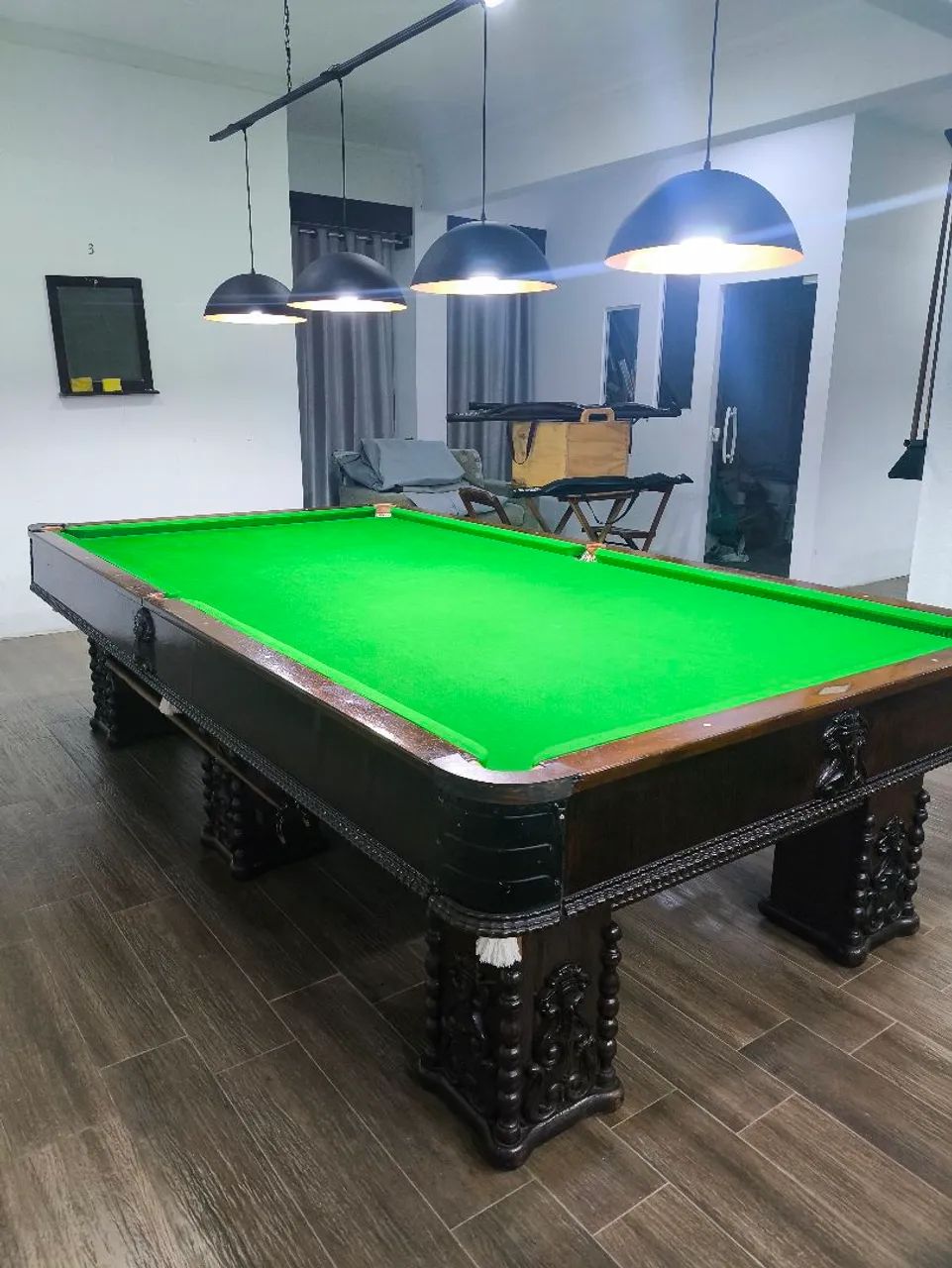  Mesa de Sinuca Brunswick Perfeita! - Foto 4